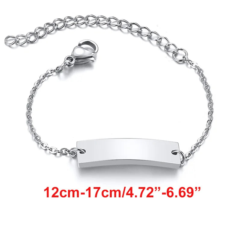 Personalisiertes Edelstahl-Armband – Stilvoll & zeitlos