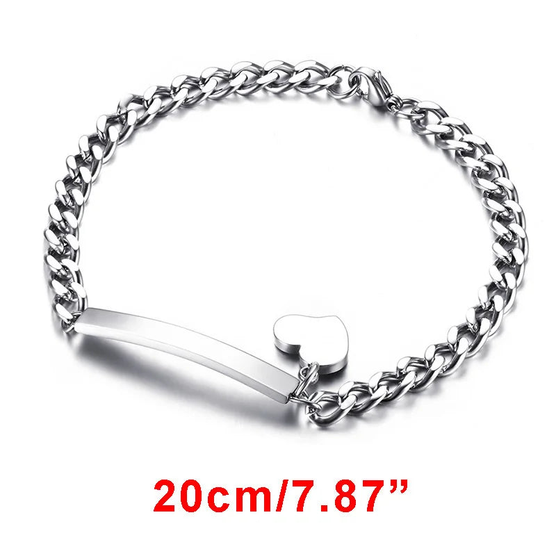 Personalisiertes Edelstahl-Armband – Stilvoll & zeitlos