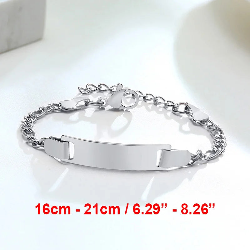 Personalisiertes Edelstahl-Armband – Stilvoll & zeitlos