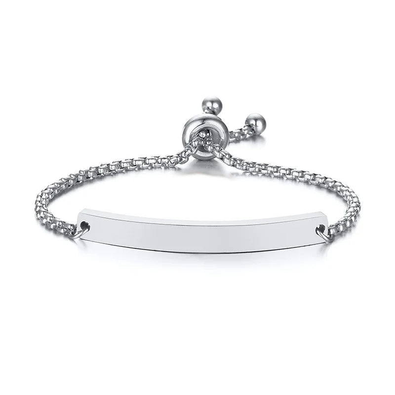 Personalisiertes Edelstahl-Armband – Stilvoll & zeitlos