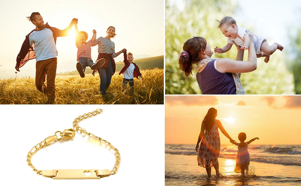 Personalisiertes Edelstahl-Armband – Stilvoll & zeitlos